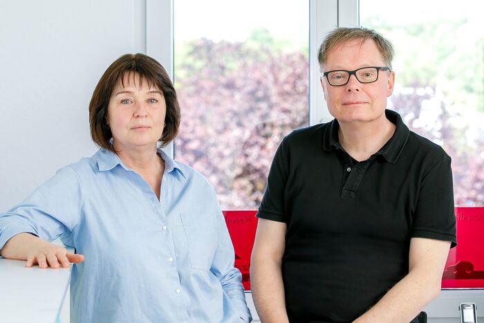 Birgit und Michael Dörr leiten den Pflegedienst Scheiba seit 1998 Birgit und Michael Dörr