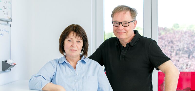Birgit und Michael Dörr leiten den Pflegedienst Scheiba seit 1998 Birgit und Michael Dörr